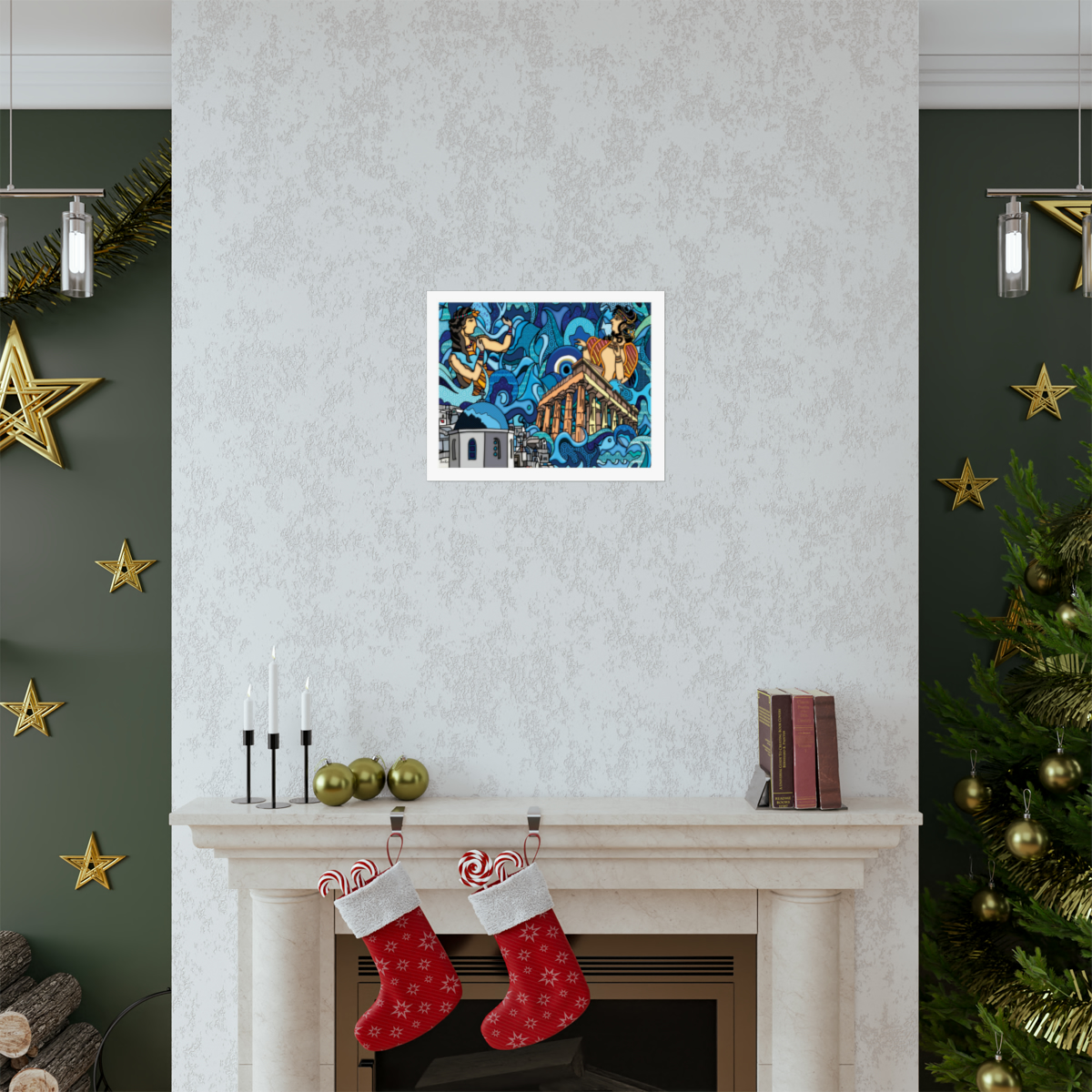 Hellenic Blues - Matte Art Prints - Image 7