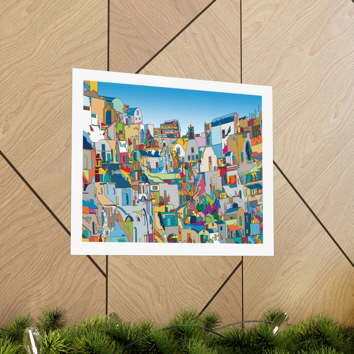 Santorini Skyline - Matte Art Prints - Image 5