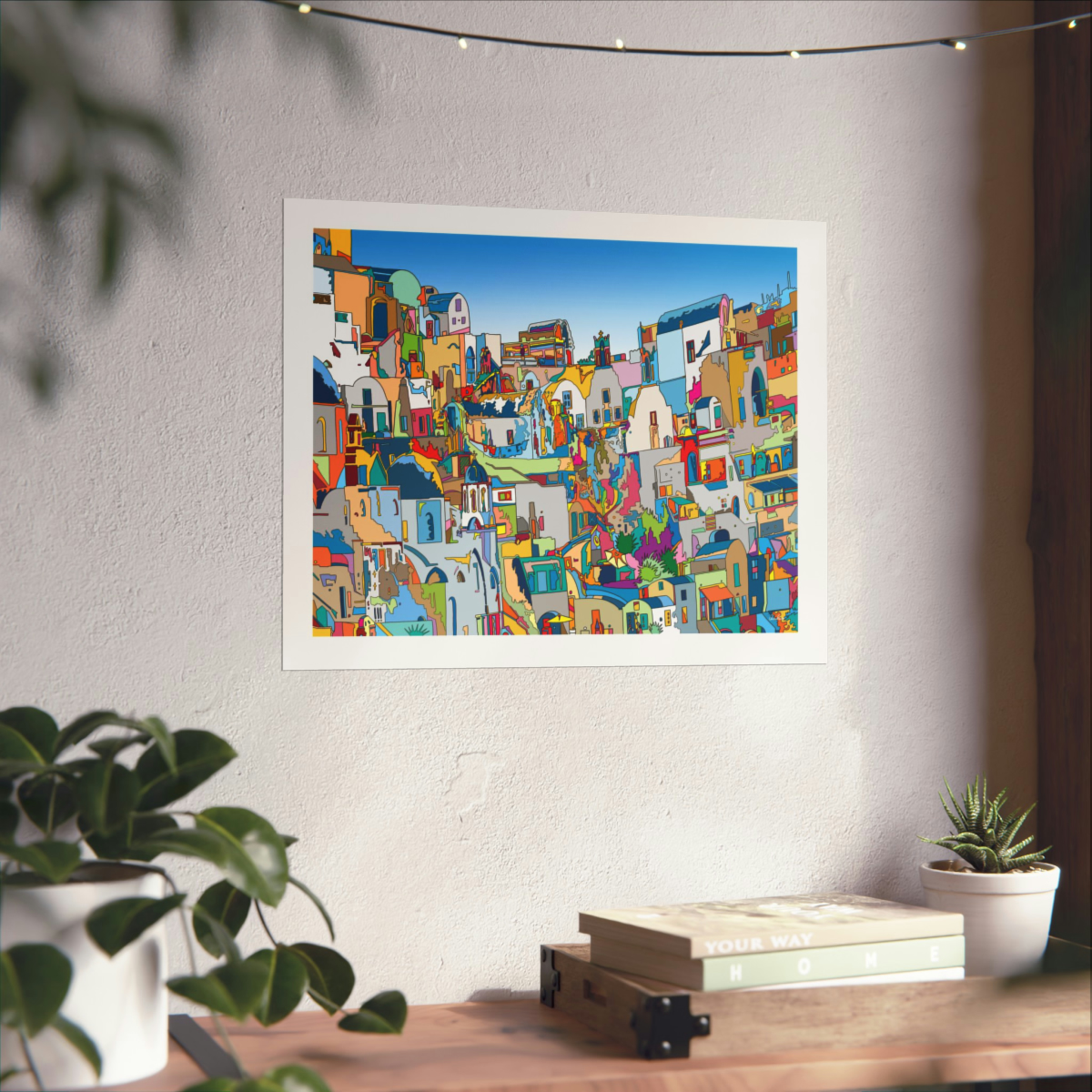 Santorini Skyline - Matte Art Prints - Image 6