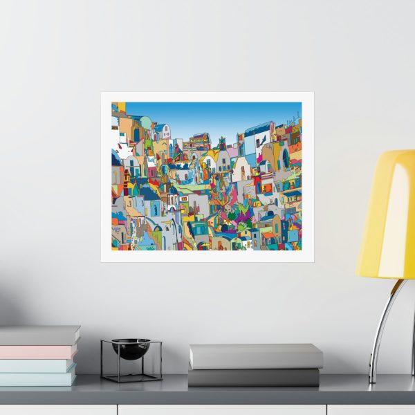 Santorini Skyline - Matte Art Prints - Image 8