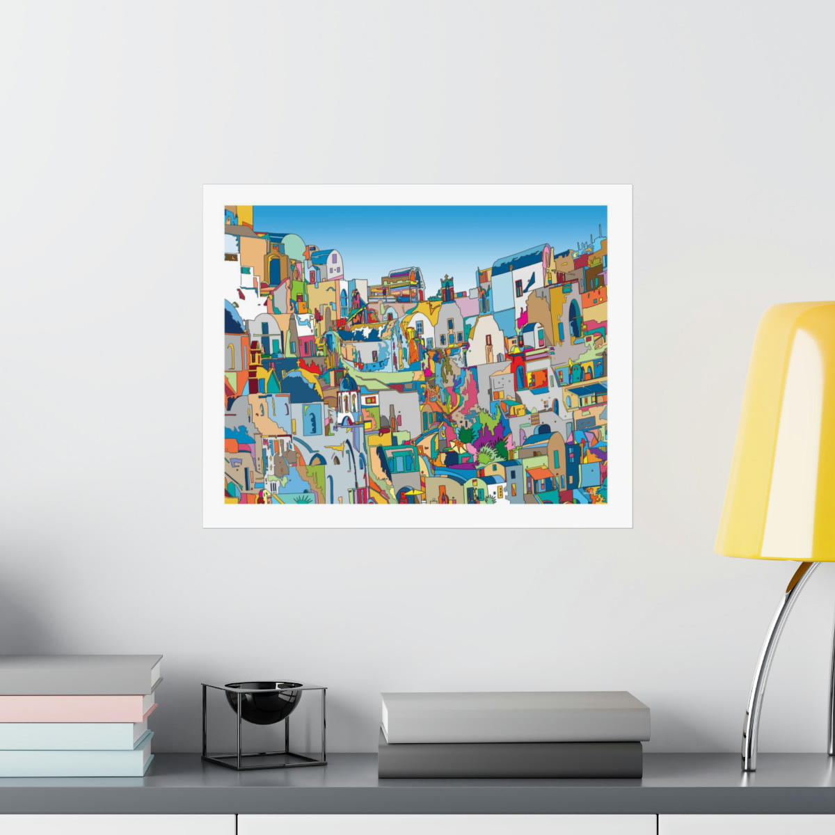 Santorini Skyline - Matte Art Prints - Image 8
