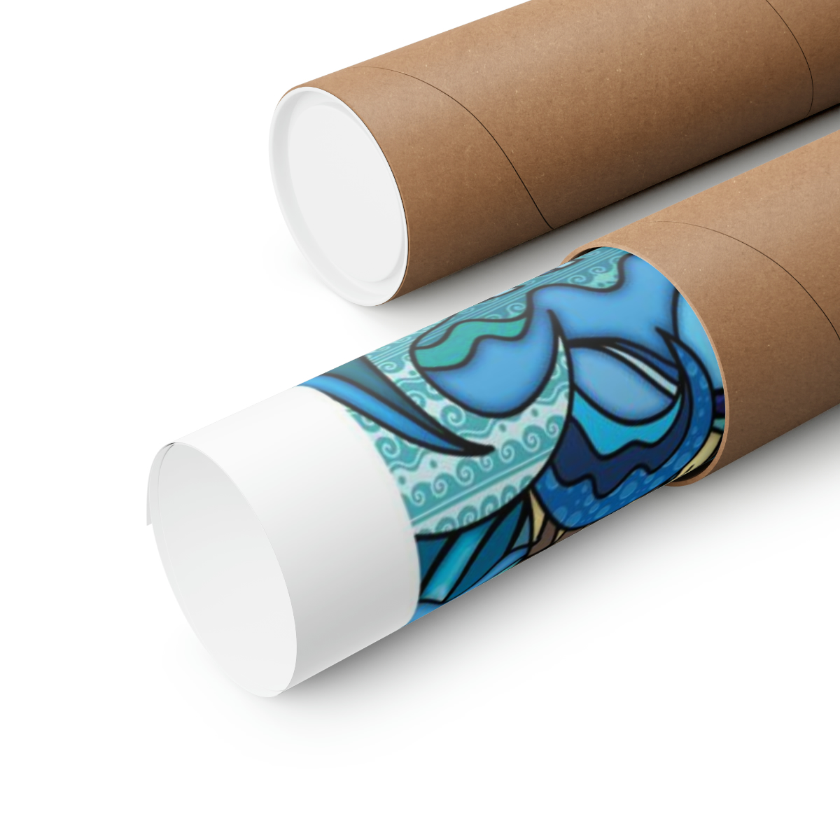 Hellenic Blues - Matte Art Prints - Image 3