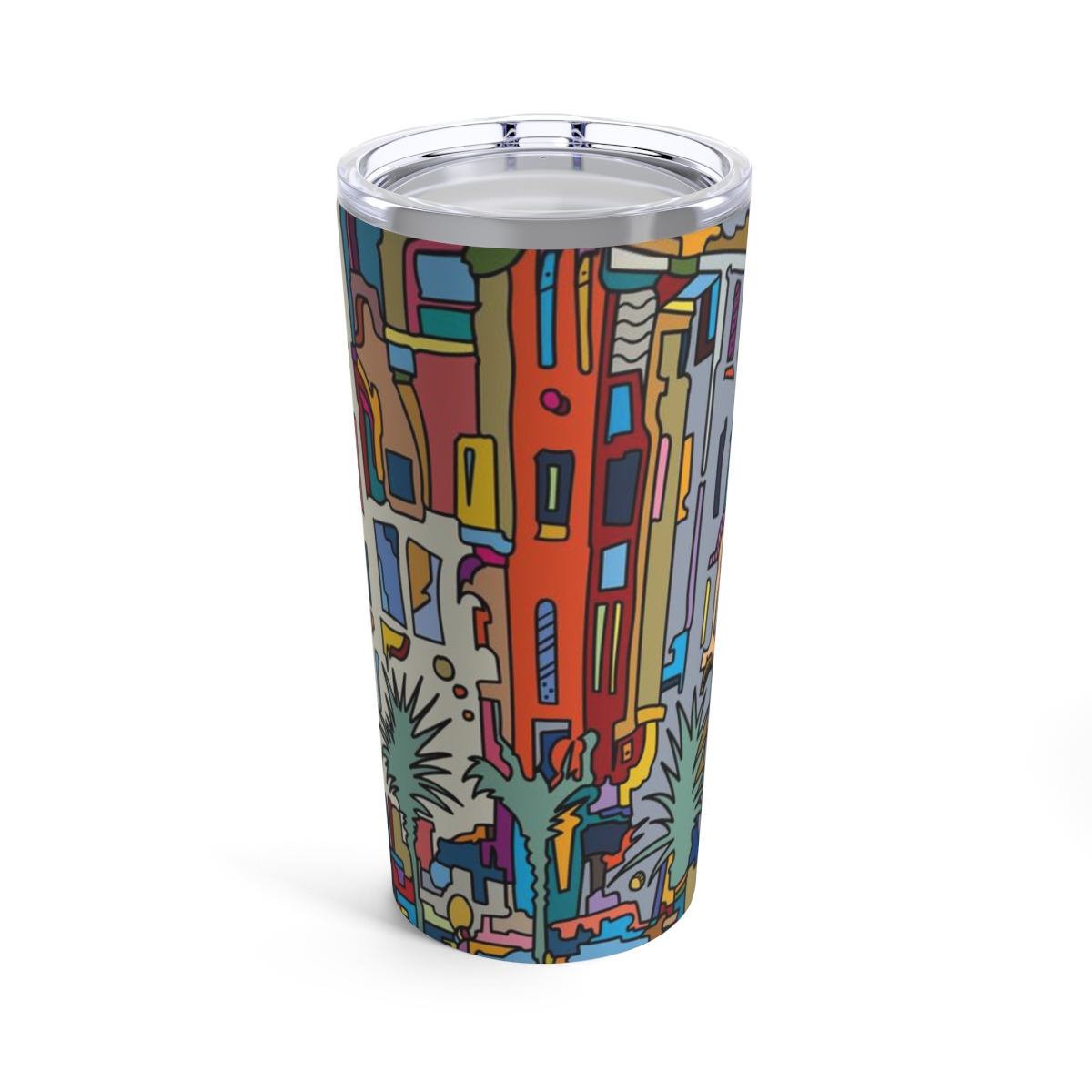 Slanted City - Tumbler 20oz