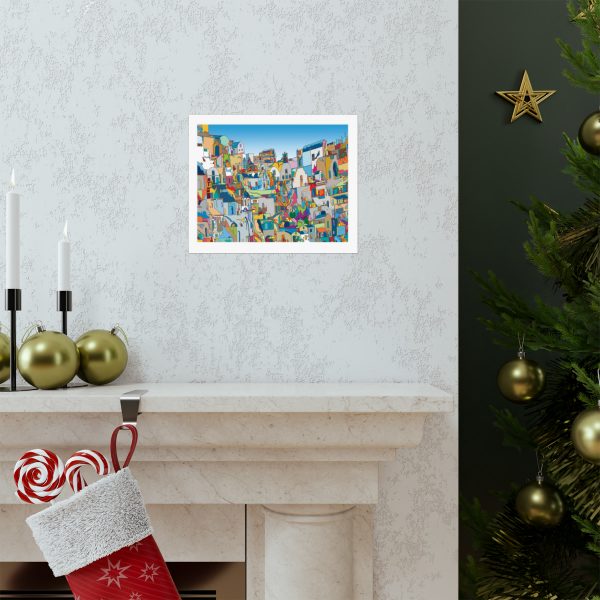 Santorini Skyline - Matte Art Prints - Image 15